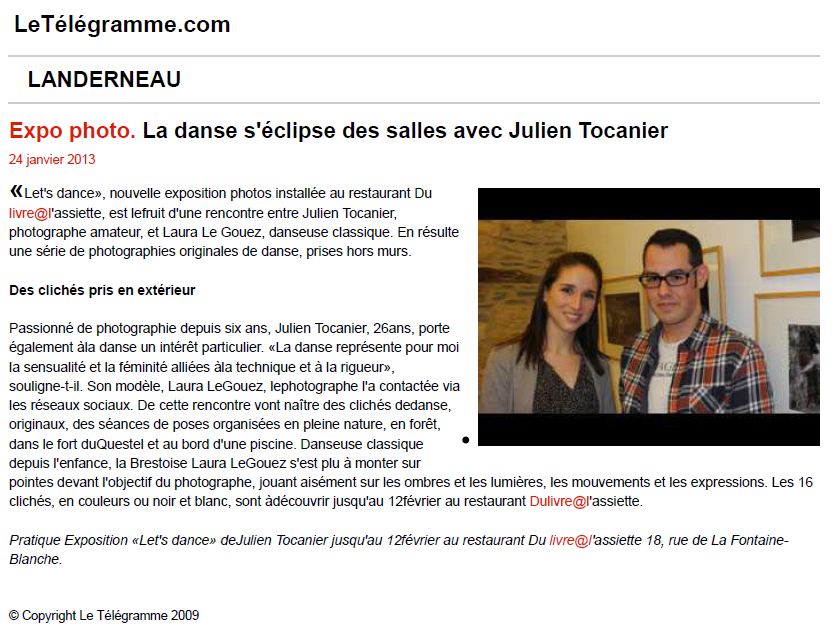 Julien Tocanier - Photographe en région Lyonnaise et Mornantaise - Rhône